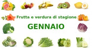 frutta e verdura di stagione gennaio