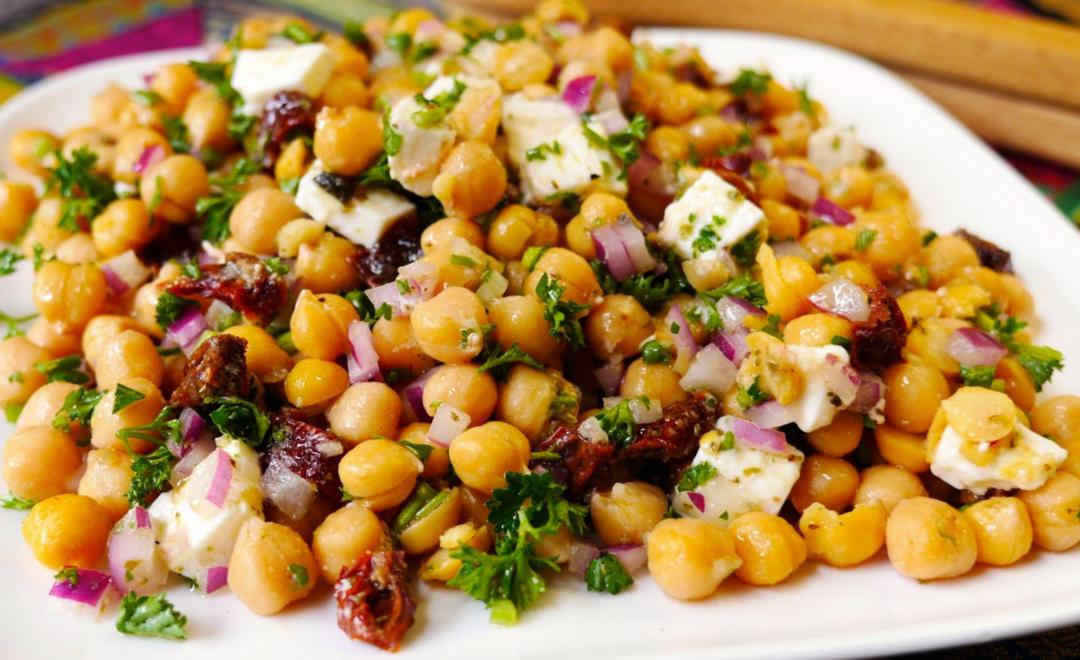 come fare insalata di ceci - ricette facili e veloci