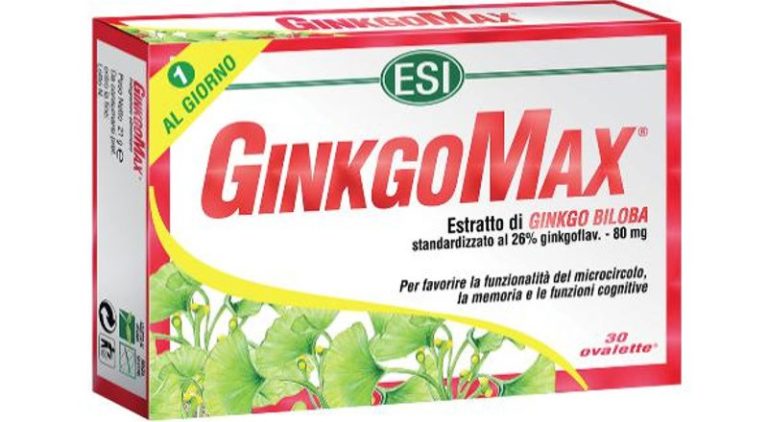 GinkgoMax®: generalità, uso, prezzo, controindicazioni ed effetti collaterali. GinkgoMax è un integratore alimentare naturale a base di Ginkgo Biloba, utile per favorire la circolazione, il mantenimento delle funzioni cognitive e per migliorare l'efficienza della memoria e la concentrazione.