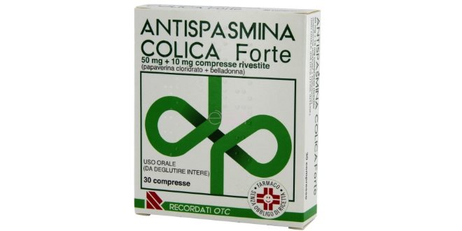 Antispasmina Colica Forte®: foglietto illustrativo, generalità, composizione, uso, prezzo, controindicazioni ed effetti collaterali. Scopri per quali malattie si usa Antispasmina Colica Forte®, a cosa serve, come si usa, quando non dev'essere usato, le controindicazioni e gli effetti collaterali di Antispasmina Colica Forte®.