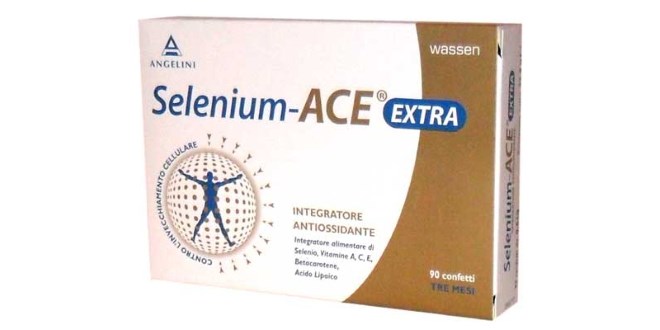 Selenium ACE Extra®: foglietto illustrativo, generalità, composizione, uso, prezzo, controindicazioni ed effetti collaterali. Selenium ACE Extra è un integratore antiossidante molto efficace contro l'azione nociva dei radicali liberi responsabili dell'invecchiamento cellulare.