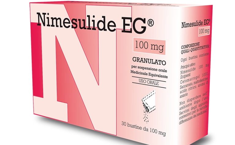 Nimesulide EG®: foglietto illustrativo, a cosa serve, prezzo, controindicazioni, effetti collaterali. Scopri a cosa serve Nimesulide compresse o bustine, per quali malattie si usa, come assumerlo, la posologia per bambini e adulti, le controindicazioni e gli effetti collaterali del farmaco antidolorifico Nimesulide EG.