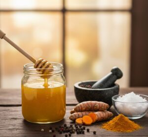 curcuma e miele